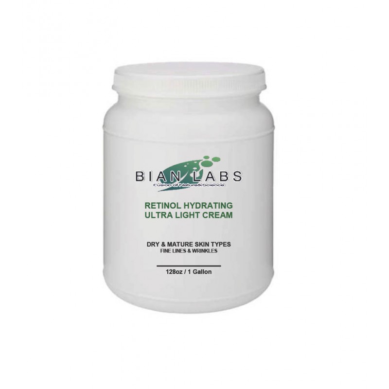 Retinol Hydrating Ultra Light Cream -128oz / 1 Gallon