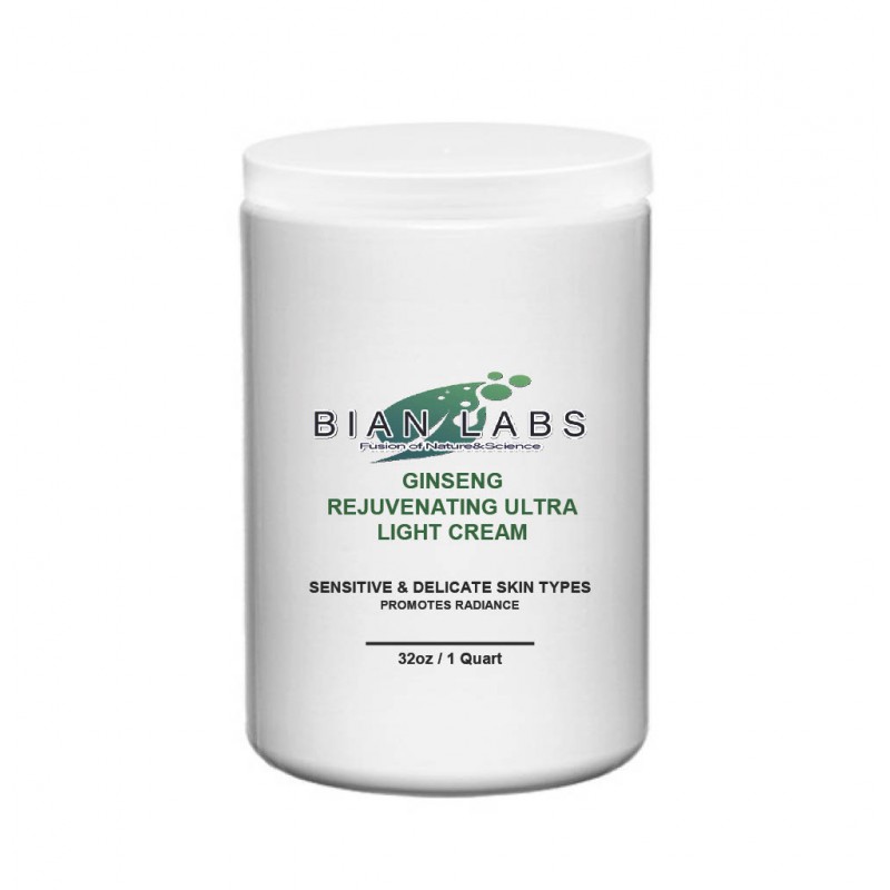 Ginseng Rejuvenating Ultra Light Cream -32oz / 1 Quart